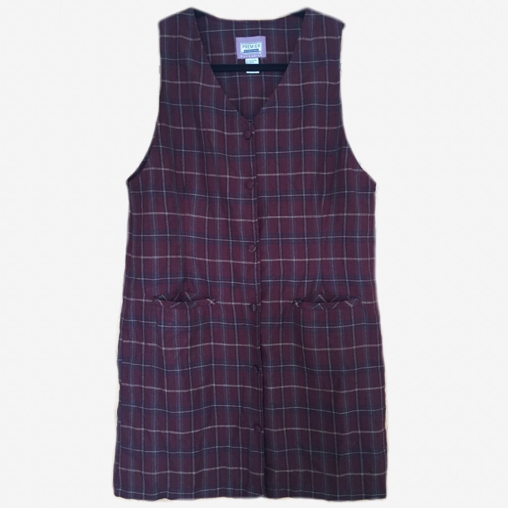 60s Style Button-up Dress